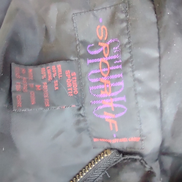 VTG 80 studded jacket windbreaker medium - Picture 12 of 13